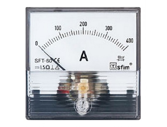 Analog DC Amp Meter 400A